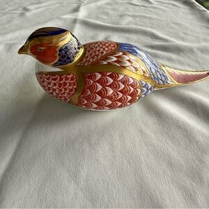 Royal Crown Derby Pheasant Paperweight Imani Style
